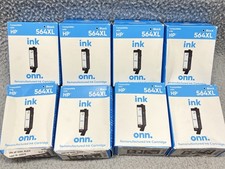 ONN 564XL Builk Lot Compatible with HP Black Reman Ink Cartridge Dated 03/2025 picture