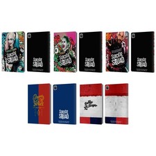 OFFICIAL SUICIDE SQUAD 2016 GRAPHICS LEATHER BOOK WALLET CASE FOR APPLE iPAD picture