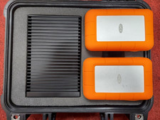 OWC 4TB ThunderBlade EXT SSD OWCTB3TBV404/2 Lacie 4TB Portable EXT HDD & Case picture