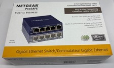 NETGEAR ProSafe GS105 5-Port Gigabit Ethernet Switch NEW IN BOX picture