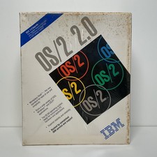 IBM OS/2 Version 2. 5.25” Diskettes 10G6000 Factory Sealed NOS Vintage picture