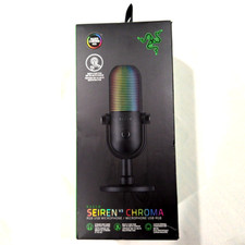 Razer Seiren V3 Chroma RGB, Stream & Game Reactive, USB Microphone, Black picture