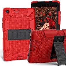 For Samsung Galaxy Tab A8 10.5 X200 Heavy Duty Silicone Defender Case Kickstand picture
