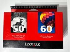 GENUINE LEXMARK 50 & 60 COMBO PACK New, Sealed picture