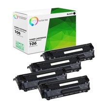 TCT 4PK Black 106 0264B001AA Toner Cartridge For Canon Imageclass MF 6530 6550 picture