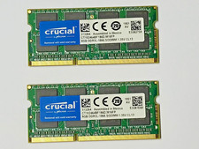 Crucial DDR3L 16GB 2x8GB  1866MHZ PC3L Laptop SODIMM 204-Pin Memory RAM WARRANTY picture