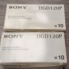 Sony DGD120P DDS-2 Data Cartridge Tapes 4GB/8GB Compressed Lot of 18 MRS picture