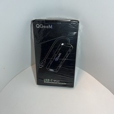 QGeeM USB-C 9Port Multifunctional Converter/Adapter/Docking Station SEALED picture
