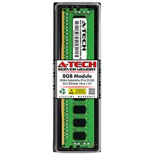 A-Tech 8GB 1Rx4 PC4-21300R RDIMM DDR4 2666 MHz ECC Registered Server Memory RAM picture