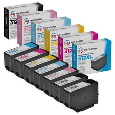 LD Replacement Epson 312XL High Yield Ink: 2 Bk, 1 C, 1 M, 1 Y, 1 LC, 1 LM picture