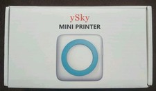 YSKY Mini Printer*Portable Thermal Printer New Open Box picture