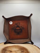 Genuine Leather Organizer, Tray,Natural leather, hand made ,new,hand Made #196 picture