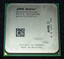 AMD Athlon  2650e  1.6 GHz,  15 WATT PROCESSOR, ADG2650IAV4DP, AM2-US SELLER picture