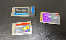 Lot of 3 PCMCIA cards Xircom CBE2-100 , Xircom CE3B-100BTX True Mobile Wireless picture