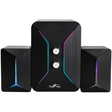 Befree Sound Bfs-S171 Computer Gaming 2.1 Speaker System Color Led Lights picture