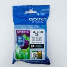 Brother LC3013BK-XL High Yield Ink Cartridge Up To 400 Pages SEALED 2027 Black picture