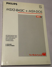 Philips MSX2 Basic + MSX-DOS DUTCH Instruction Booklet Vintage 1986 Manual picture