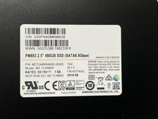 Samsung PM883 480G 480GB SATA 6.0Gbps Enterprise SSD MZ-7LH4800 MZ7LH480HAHQ picture