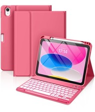 Hamile for iPad A16 11th 10th Generation Case with Keyboard  Wireless picture