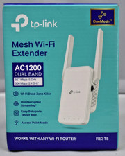 TP-Link RE315 AC1200 Dual Band Mesh Wi-Fi Range Extender OneMesh picture