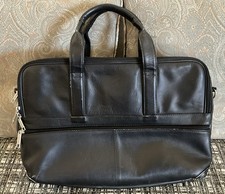 Heritage Genuine Leather Laptop Bag Soft Sided Briefcase picture