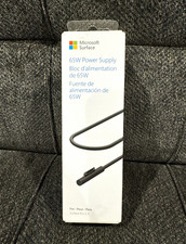 Microsoft Surface 65W Power Supply Adapter for Surface Pro 3/4 White Q5N-00001 picture