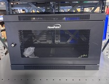 NavePoint 6U Wall Mount Network Server Cabinet |Locking Mesh Door | picture