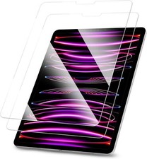 2-Pack Tempered Glass Screen Protector for iPad Pro 12.9-inch (6th 5th 4th 3rd) picture