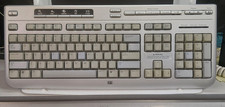 HP Computer Keyboard Model 5187 Wired Silver picture
