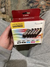 Canon PGI-280 CLI-281 5 Color Cartridge Pack for Canon Pixma Inkjet Printers picture