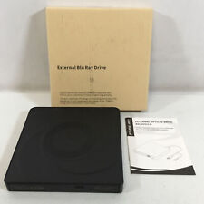 Wbacon BD015 Black USB 3.0 Slim 3D External Blu-ray DVD Drive With Manual picture