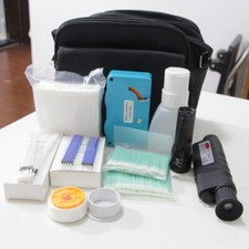 Fiber Optic Cleaning Tool Kits 11 in 1 Cleaner Pen Alcohol Bottle Inspection picture