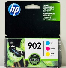 New Genuine HP 902 Cyan Magenta Yellow 3PK Ink Cartridges OfficeJet Pro 6954 picture