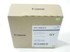 Canon Genuine PFI-306GY Gray Ink Tank OEM Unused Expired Jan 2021.12 Japan picture