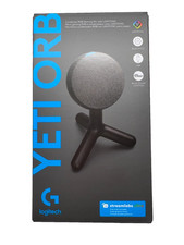 Gaming Microphone Logitech G Yeti Orb RGB with LIGHTSYNC Black - BRAND NEW picture