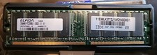 ELPIDA 256MB PC3200 DDR DIMM Memory Module IBM FRU 73P2683 P3200U-3033-0-A1 picture