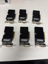 ✅ LOT OF 6 ✅ MSI NVIDIA GeForce GT 710 1GB 1GD3H LPV1 ✅ Graphics Cards ✅ picture