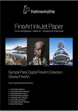 Hahnemühle Gloss Fine Art Inkjet paper sample pack picture