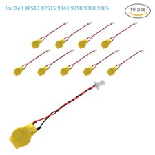LOT of 10 RTC CMOS Battery For Dell LATITUDE 5285 5175 5179 XPS 13 XPS 15 2-Pin picture