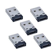 Cablecy 5pcs/lot USB-C Type C Female to USB 2.0 A Male 480Mb Data Power Adapter picture