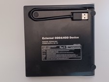 External CD DVD ODD HDD Device R/RW USB Portable DC 5V Black -ECD819-SU3 picture