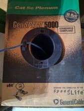 General Cable GenSPEED 5000 Cat 5e Plenum Ethernet Cable picture