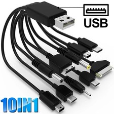 10in1 Multi Charging Cable Fast USB Universal Charger Samsung iPhone Multi Heads picture