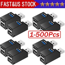 3 Port USB 3.0 Hub Portable High Speed Splitter Box For PC Notebook Laptop Lot picture