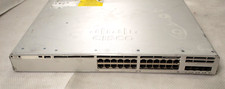 Cisco Catalyst C9300L 24-Port Ethernet Switch C9300L-24T-4X-E NO FANs w/1*PSUs picture