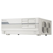 Silverstone FLP011 Retro-inspired HTPC Chassis (Used) (3 Corsair Blue LED PWM) picture