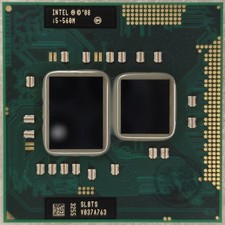 Intel Core i5-560M 2.66 GHz Dual-Core SLBTS 2.5 GT/s Socket G1 CPU Processor picture