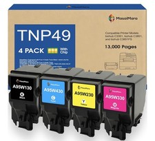 TNP49 TNP-49 4PK Toner Cartridge for Konica Minolta Bizhub C3351 C3851 C3851FS picture