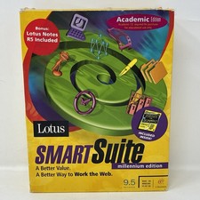 Lotus SmartSuite Millennium Edition 9.5 Notes R5 ViaVoice Big Box Full Versions picture