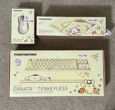 Razer x Sanrio Pompompurin 3-Piece Gaming Set Keyboard , Mouse and Mouse Pad picture